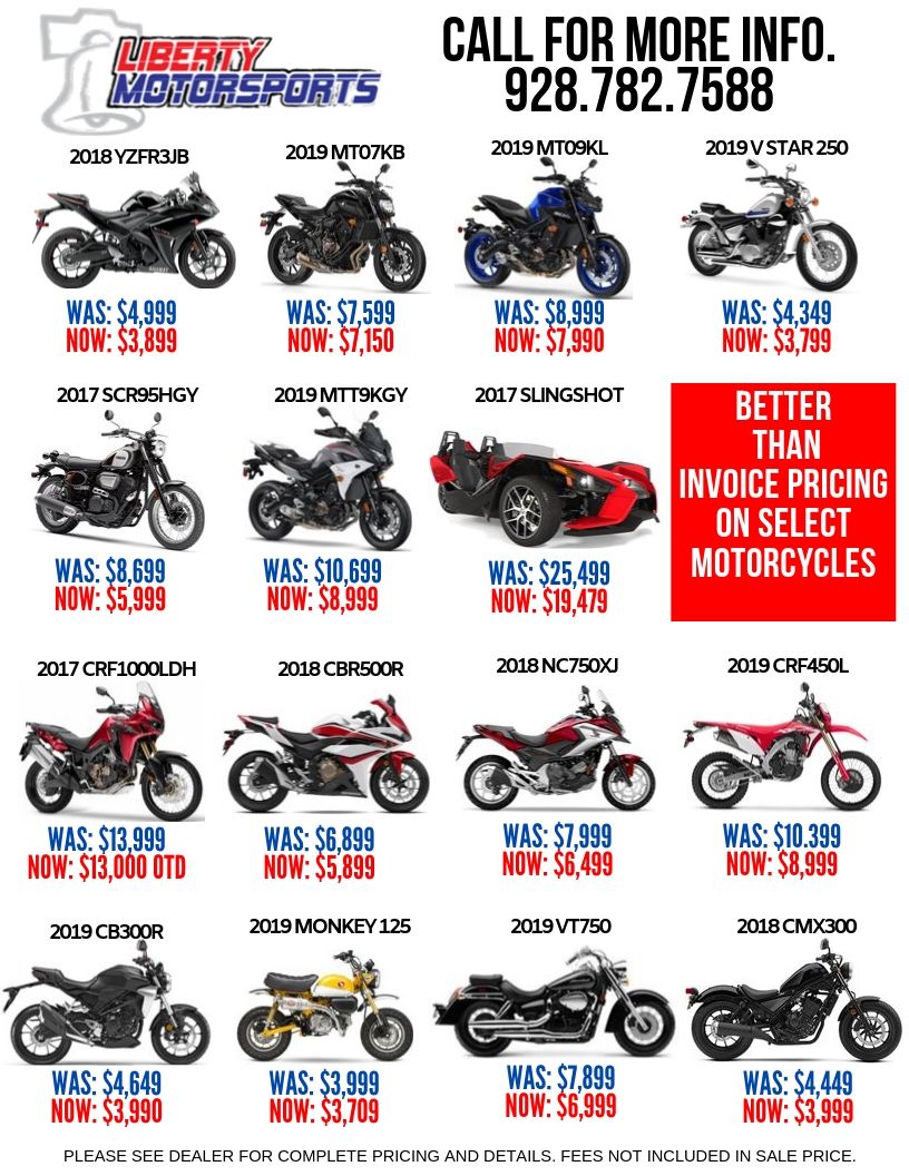 In Store Specials Liberty Motorsports Yuma Arizona